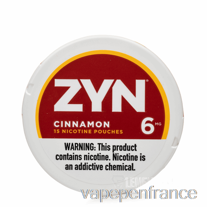 Sachets De Nicotine Zyn - Stylo Vape Cannelle 6mg
